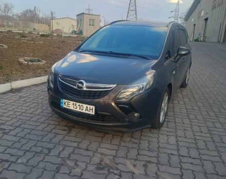 Серый Опель Зафира, объемом двигателя 2 л и пробегом 291 тыс. км за 9500 $, фото 1 на Automoto.ua