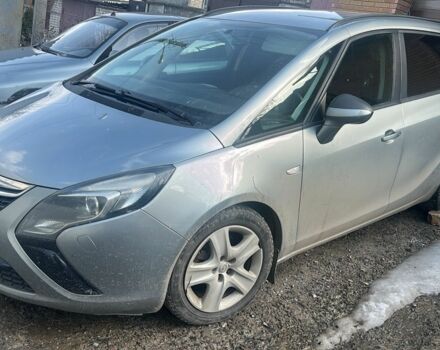 Серый Опель Зафира, объемом двигателя 1.6 л и пробегом 200 тыс. км за 7300 $, фото 1 на Automoto.ua