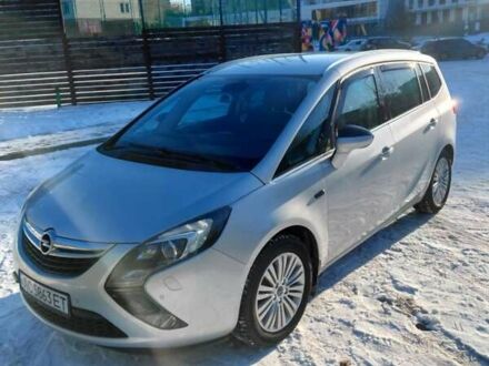 Сірий Опель Зафіра, об'ємом двигуна 2 л та пробігом 225 тис. км за 8450 $, фото 1 на Automoto.ua