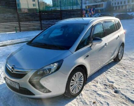Сірий Опель Зафіра, об'ємом двигуна 2 л та пробігом 225 тис. км за 8450 $, фото 1 на Automoto.ua