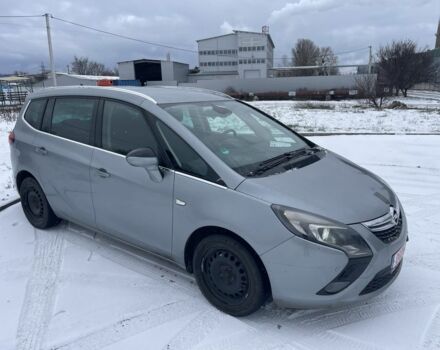 Серый Опель Зафира, объемом двигателя 1.6 л и пробегом 170 тыс. км за 4300 $, фото 1 на Automoto.ua