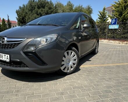 Серый Опель Зафира, объемом двигателя 2 л и пробегом 250 тыс. км за 8500 $, фото 1 на Automoto.ua