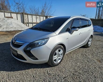 Серый Опель Зафира, объемом двигателя 1.6 л и пробегом 256 тыс. км за 9650 $, фото 1 на Automoto.ua