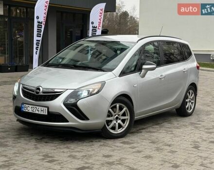 Серый Опель Зафира, объемом двигателя 1.96 л и пробегом 202 тыс. км за 7800 $, фото 1 на Automoto.ua