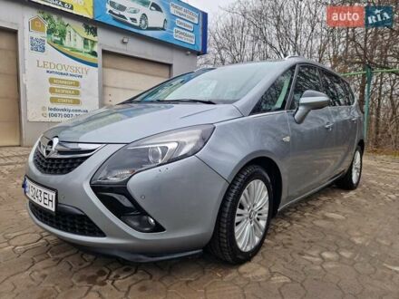 Опель Зафіра 2014 у Хмельницькому на Automoto.ua Сірий Опель Зафіра, об'ємом двигуна 2 л та пробігом 211 тис. км за 9500 $, фото 1 на Automoto.ua