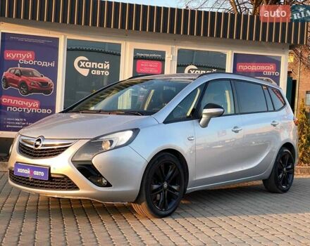 Серый Опель Зафира, объемом двигателя 2 л и пробегом 306 тыс. км за 9700 $, фото 1 на Automoto.ua