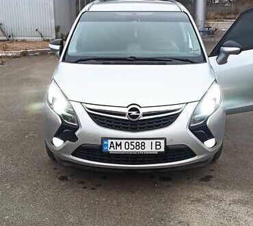 Серый Опель Зафира, объемом двигателя 1.96 л и пробегом 190 тыс. км за 11600 $, фото 1 на Automoto.ua