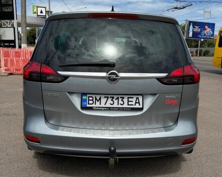Серый Опель Зафира, объемом двигателя 1.6 л и пробегом 166 тыс. км за 11500 $, фото 1 на Automoto.ua