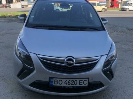 Серый Опель Зафира, объемом двигателя 1.6 л и пробегом 207 тыс. км за 12100 $, фото 1 на Automoto.ua