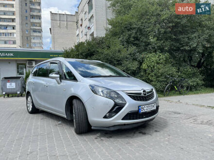 Опель Зафира 2016 в Львове на Automoto.ua Серый Опель Зафира, объемом двигателя 1.6 л и пробегом 210 тыс. км за 12000 $, фото 1 на Automoto.ua