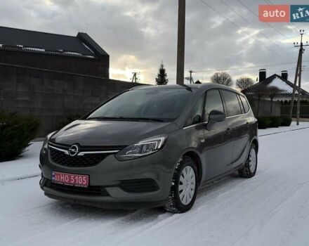 Сірий Опель Зафіра, об'ємом двигуна 1.6 л та пробігом 163 тис. км за 12600 $, фото 1 на Automoto.ua