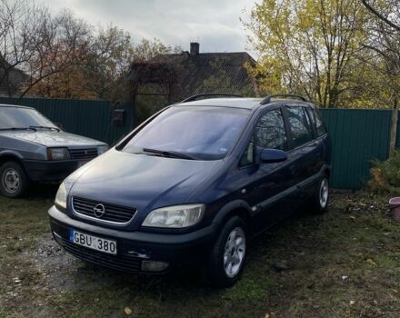 Синий Опель Зафира, объемом двигателя 2 л и пробегом 3 тыс. км за 1900 $, фото 4 на Automoto.ua