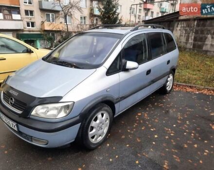 Синий Опель Зафира, объемом двигателя 1.8 л и пробегом 265 тыс. км за 2500 $, фото 5 на Automoto.ua