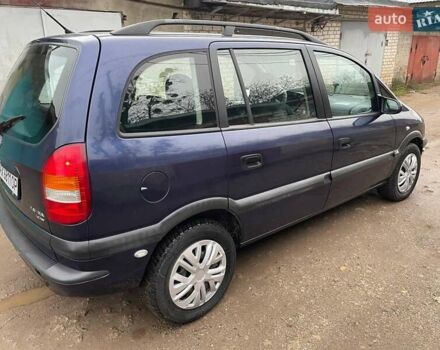 Синий Опель Зафира, объемом двигателя 1.8 л и пробегом 250 тыс. км за 3450 $, фото 8 на Automoto.ua