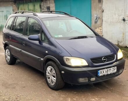 Синий Опель Зафира, объемом двигателя 1.8 л и пробегом 250 тыс. км за 3450 $, фото 6 на Automoto.ua