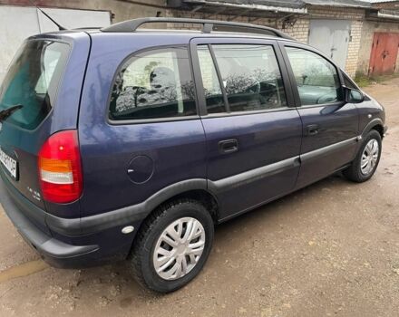 Синий Опель Зафира, объемом двигателя 1.8 л и пробегом 250 тыс. км за 3450 $, фото 7 на Automoto.ua