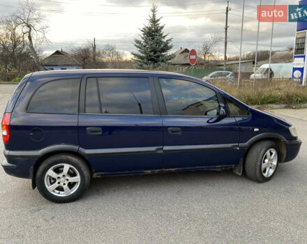 Синій Опель Зафіра, об'ємом двигуна 1.8 л та пробігом 290 тис. км за 2800 $, фото 2 на Automoto.ua