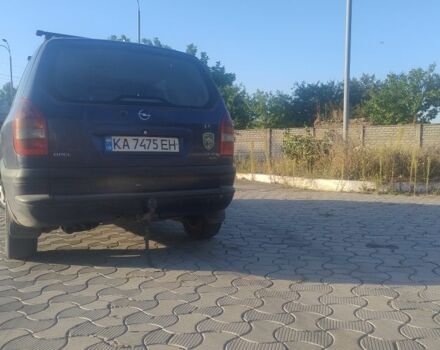 Синій Опель Зафіра, об'ємом двигуна 2 л та пробігом 423 тис. км за 3600 $, фото 3 на Automoto.ua