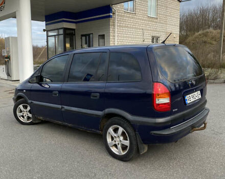 Синій Опель Зафіра, об'ємом двигуна 1.8 л та пробігом 290 тис. км за 2800 $, фото 5 на Automoto.ua