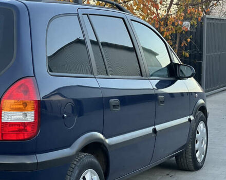 Синий Опель Зафира, объемом двигателя 1.8 л и пробегом 269 тыс. км за 2999 $, фото 14 на Automoto.ua