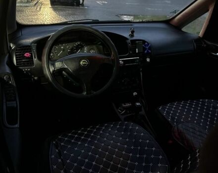 Синий Опель Зафира, объемом двигателя 1.8 л и пробегом 217 тыс. км за 4200 $, фото 5 на Automoto.ua