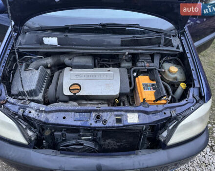 Синий Опель Зафира, объемом двигателя 1.8 л и пробегом 307 тыс. км за 2399 $, фото 16 на Automoto.ua