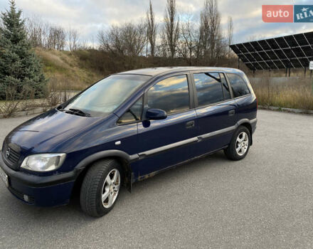 Синій Опель Зафіра, об'ємом двигуна 1.8 л та пробігом 290 тис. км за 2800 $, фото 7 на Automoto.ua