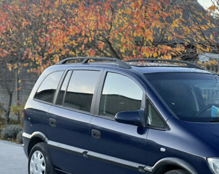 Синий Опель Зафира, объемом двигателя 1.8 л и пробегом 269 тыс. км за 2999 $, фото 18 на Automoto.ua