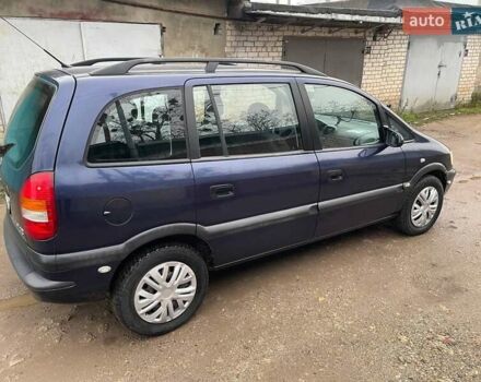 Синий Опель Зафира, объемом двигателя 1.8 л и пробегом 250 тыс. км за 3450 $, фото 10 на Automoto.ua