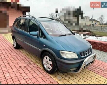 Синій Опель Зафіра, об'ємом двигуна 1.8 л та пробігом 345 тис. км за 3600 $, фото 3 на Automoto.ua