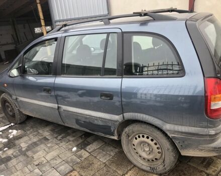 Синий Опель Зафира, объемом двигателя 1.8 л и пробегом 412 тыс. км за 1488 $, фото 3 на Automoto.ua