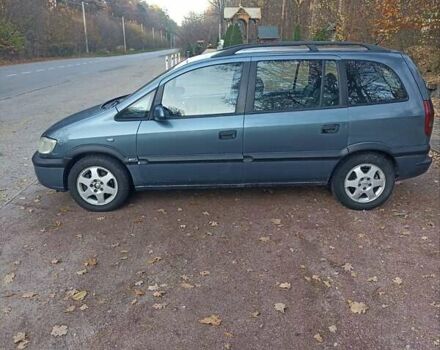 Синий Опель Зафира, объемом двигателя 2 л и пробегом 361 тыс. км за 2500 $, фото 8 на Automoto.ua
