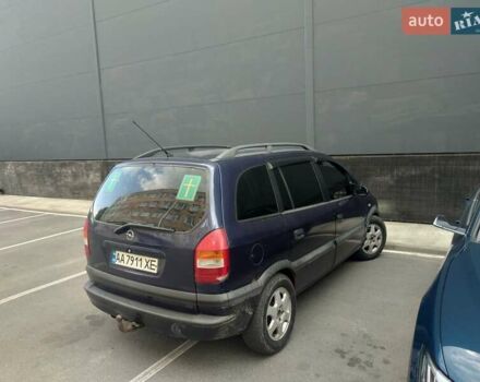 Синий Опель Зафира, объемом двигателя 1.8 л и пробегом 600 тыс. км за 3000 $, фото 2 на Automoto.ua