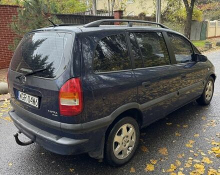 Синій Опель Зафіра, об'ємом двигуна 2 л та пробігом 300 тис. км за 1900 $, фото 7 на Automoto.ua