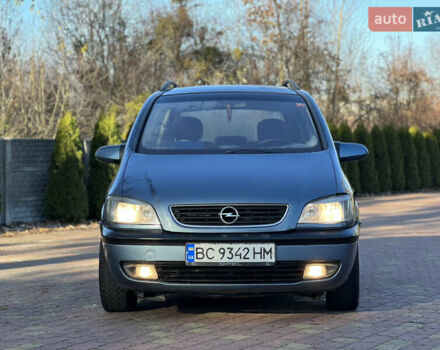 Синий Опель Зафира, объемом двигателя 2 л и пробегом 299 тыс. км за 2649 $, фото 21 на Automoto.ua