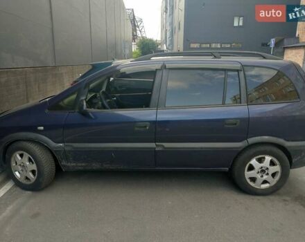 Синий Опель Зафира, объемом двигателя 1.8 л и пробегом 600 тыс. км за 3000 $, фото 3 на Automoto.ua