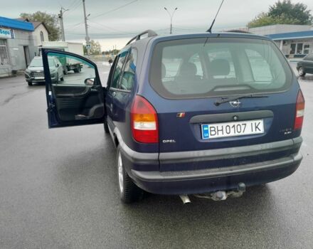 Синій Опель Зафіра, об'ємом двигуна 2 л та пробігом 320 тис. км за 3350 $, фото 4 на Automoto.ua