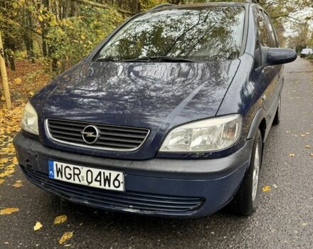 Синій Опель Зафіра, об'ємом двигуна 2 л та пробігом 300 тис. км за 1900 $, фото 6 на Automoto.ua