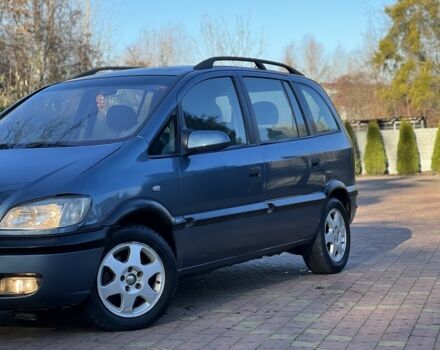 Синий Опель Зафира, объемом двигателя 2 л и пробегом 280 тыс. км за 2650 $, фото 6 на Automoto.ua