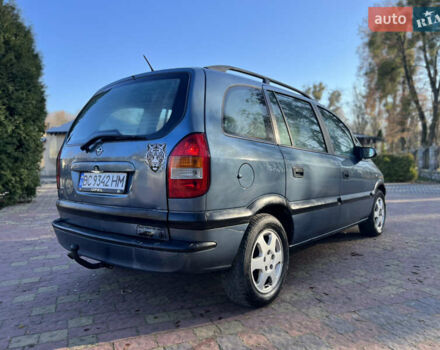 Синий Опель Зафира, объемом двигателя 2 л и пробегом 299 тыс. км за 2399 $, фото 6 на Automoto.ua
