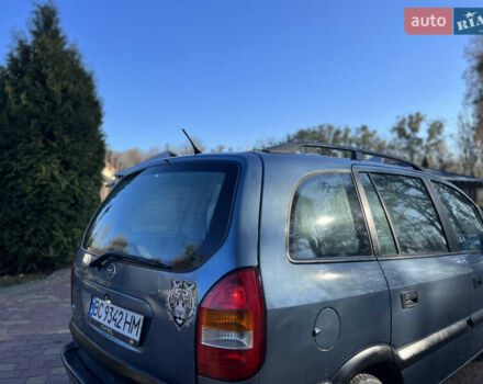 Синий Опель Зафира, объемом двигателя 2 л и пробегом 299 тыс. км за 2399 $, фото 5 на Automoto.ua