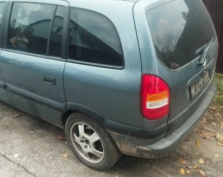 Синій Опель Зафіра, об'ємом двигуна 0 л та пробігом 290 тис. км за 837 $, фото 1 на Automoto.ua