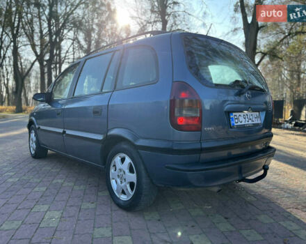 Синій Опель Зафіра, об'ємом двигуна 2 л та пробігом 299 тис. км за 2649 $, фото 4 на Automoto.ua
