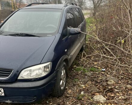 Синий Опель Зафира, объемом двигателя 0 л и пробегом 312 тыс. км за 1550 $, фото 2 на Automoto.ua