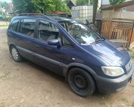 Синій Опель Зафіра, об'ємом двигуна 1.8 л та пробігом 270 тис. км за 2400 $, фото 2 на Automoto.ua