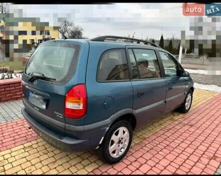 Синій Опель Зафіра, об'ємом двигуна 1.8 л та пробігом 345 тис. км за 3600 $, фото 2 на Automoto.ua