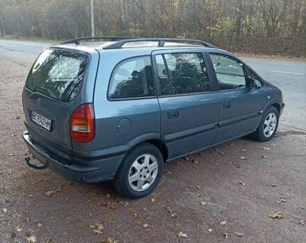 Синий Опель Зафира, объемом двигателя 2 л и пробегом 361 тыс. км за 2500 $, фото 6 на Automoto.ua