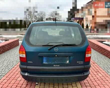 Синій Опель Зафіра, об'ємом двигуна 1.8 л та пробігом 345 тис. км за 3600 $, фото 5 на Automoto.ua