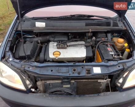 Синий Опель Зафира, объемом двигателя 1.6 л и пробегом 600 тыс. км за 2550 $, фото 3 на Automoto.ua