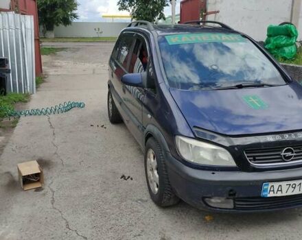 Синий Опель Зафира, объемом двигателя 1.8 л и пробегом 600 тыс. км за 3000 $, фото 7 на Automoto.ua